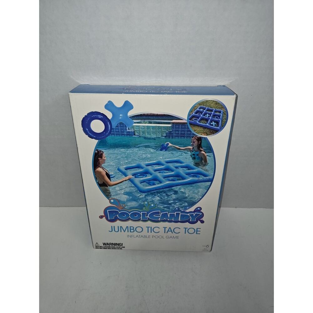 Tic Tac Toe Extra Large Inflatable Swimming Pool Game 4ftx4ft Pool Party Summer